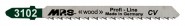 Stichsägeblatt MPS 3102 für Holz, gerader Schnitt 