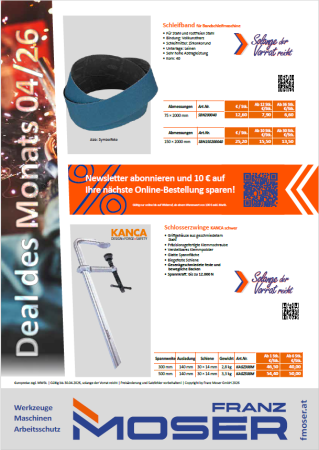 Deal des Monats - 04/26 