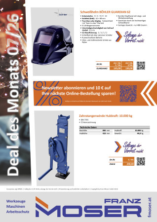 Deal des Monats - 07/26 