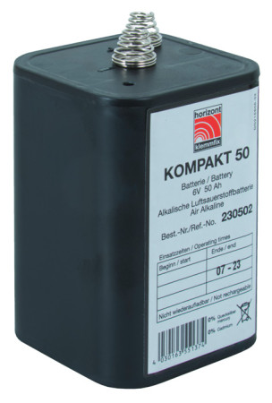 Batterie "Kompakt 50" 6 V/50Ah 