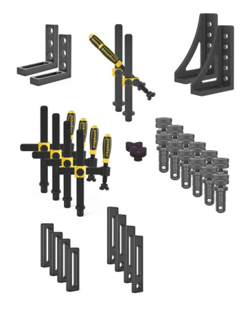 Schweißtisch-Zubehör-Set 2 SIEGMUND für 28er System 