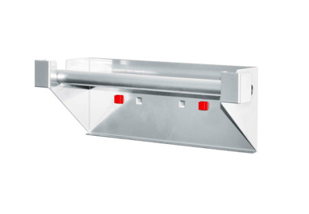 Abrollhalter alufarben 