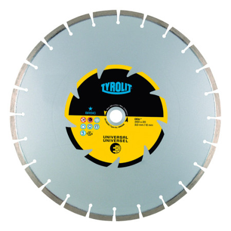 Diamant-Trennscheibe TYROLIT Basic Universal 