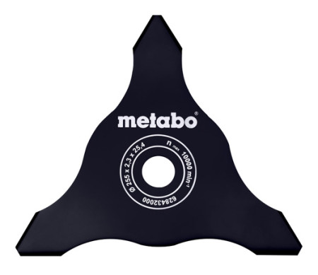 Dickichtmesser METABO 3-flügelig 