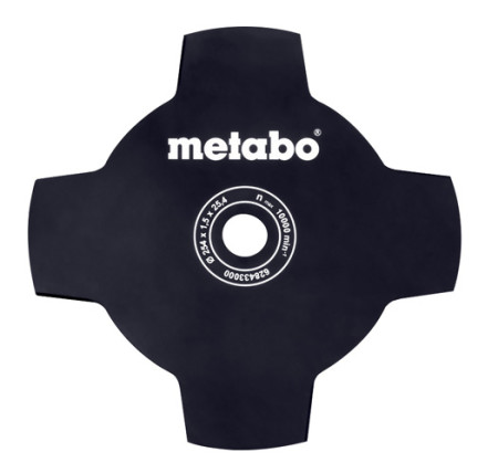 Grasmesser METABO 4-flügelig 