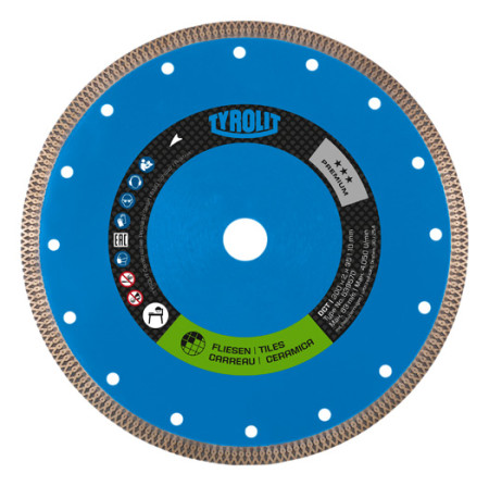 Diamant-Trennscheibe für Keramik TYROLIT PREMIUM 