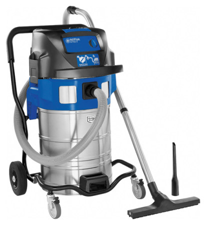 Nass-/Trockensauger NILFISK 2 x 1.500 W, 70 l, Push & Clean 