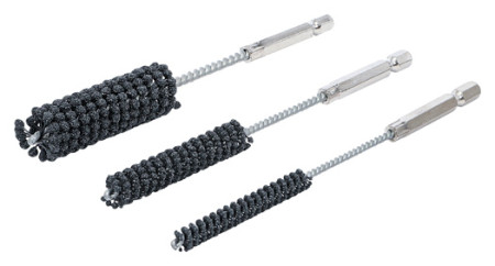 Honwerkzeug-Satz flexibler Schaft 3-tlg. 