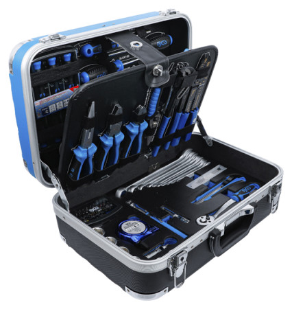 Universal-Werkzeugkoffer mit Werkzeug-Sortiment 106-tlg. BGS 