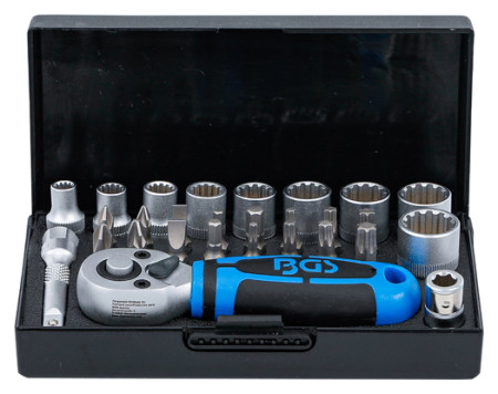 Steckschlüssel-Satz 1/4" 28-tlg. 