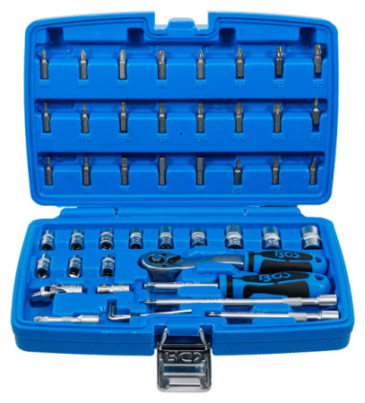 Steckschlüssel-Satz | 1/4" | 46-tlg. | BGS 