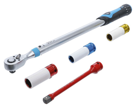 Drehmomentschlüssel-Satz 1/2" 40-200 Nm 5-tlg. 