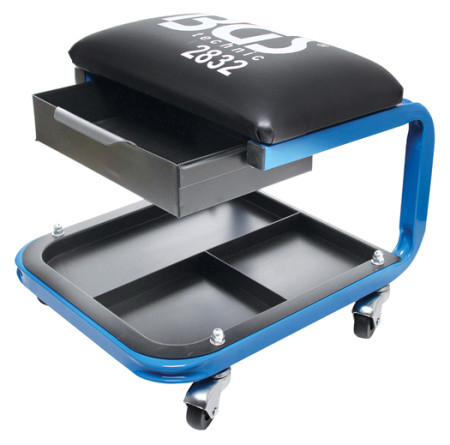 Werkstatt-Rollsitz mit Schublade 