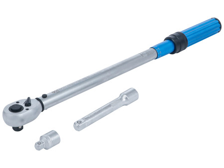 Drehmomentschlüssel BGS | Adapter+Verl. | 1/2" | 40-220Nm | 3tl 