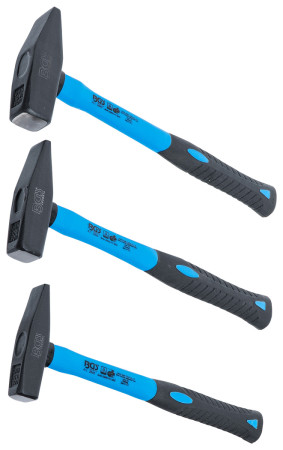 Schlosserhammer-Satz BGS Fiberglasstiel | 3-tlg. 