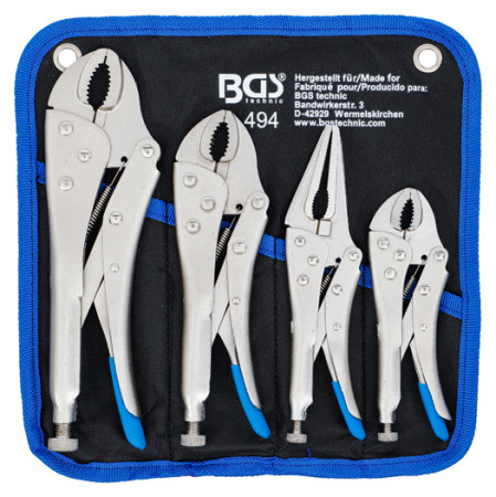 Gripzangen-Satz 4-tlg. 