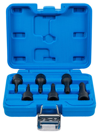 Spiral-Profil-Steckschl.-Satz/ Schraubenausdreher 3/8" 6-tlg. 