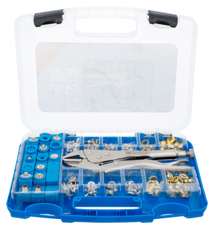 Ösen-Druckknopf-Sortiment 275-tlg. 