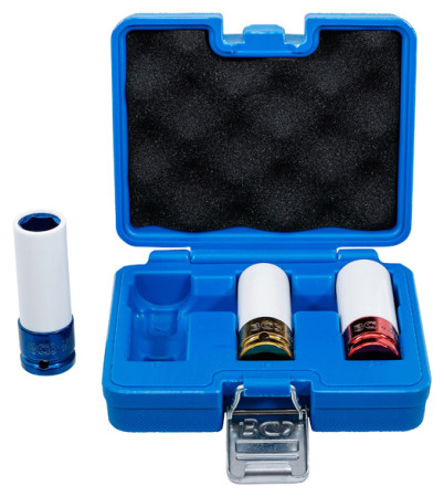 Kraft-Schoneinsatz-Satz 1/2" 3-tlg. 