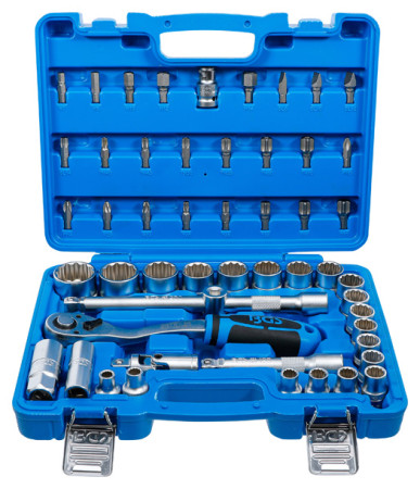 Steckschlüssel-Satz Zwölfkant 1/2" SW 8-32mm 51-tlg. 
