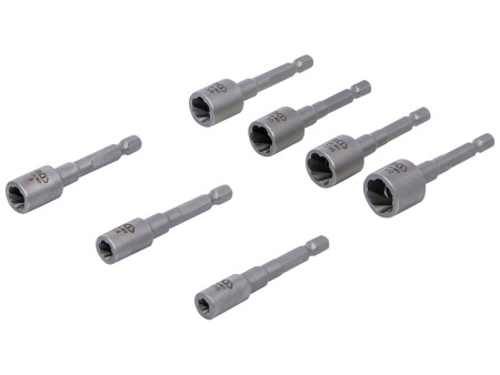 Ausdreh-Satz für Schrauben u. Muttern BGS | 1/4" | 7-tlg. 