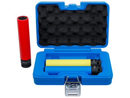 Kraft-Schoneinsatz-Satz | extra tief 1/2" SW 17/19 /21mm 3-tlg. 