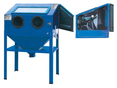 Druckluft-Sandstrahlkabine groß 