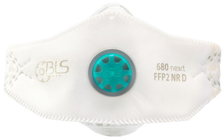 Atemschutzmaske FFP2 NR D mit Ventil 