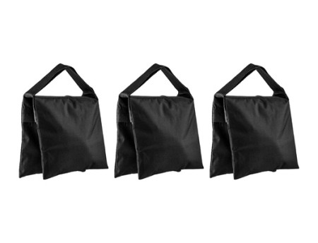Beschwerungssäcke für Stative / 3 Stk. 
