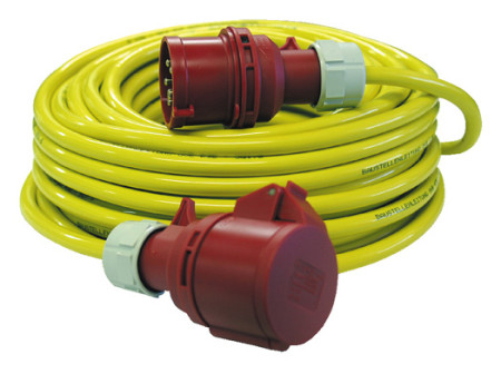Verlängerungskabel CEE MOSER K35 AT-N07 400 V, 25 m, IP 44 