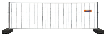 Bauzaun MOSER verzinkt 3,5 x 1,2 m 