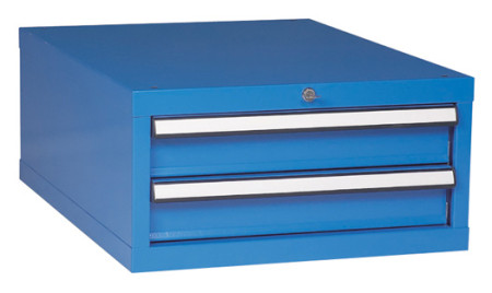 Schubladenschrank für Werkbank im Baukastensystem, 2 Laden 