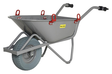 Schiebetruhe 80 l, mit Hebeösen, pannensicher 
