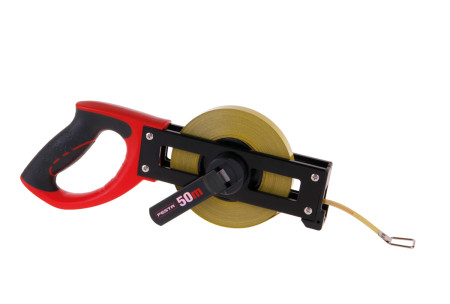 Stahlmaßband | mit Kurbel Stahlband | 50 m