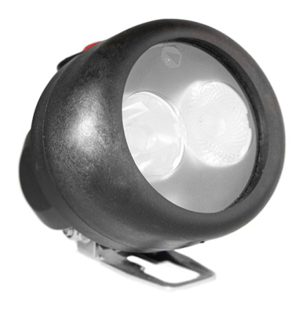 Akku-Helmleuchte extrem robust 