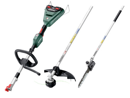 Akku-Multifunktionsantrieb METABO | Set mit 2 Aufsätzen 