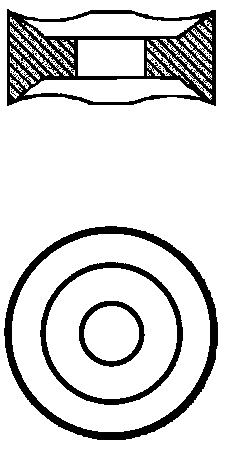 Schneidscheibe GRATEC für Doppel-Entgrater für Stahl 