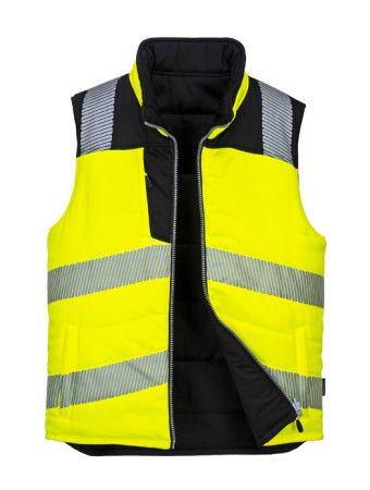 Warnschutz-Winterweste beidseitig tragbar 