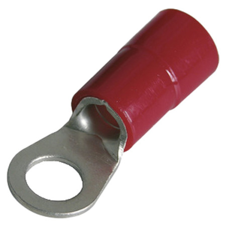 Kabelverbinder rot isoliert 