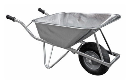 Schiebetruhe 100 l verzinkt 