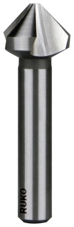 Kegel- und Entgratsenker HSS | 90° | 3 Schneiden RUKO 