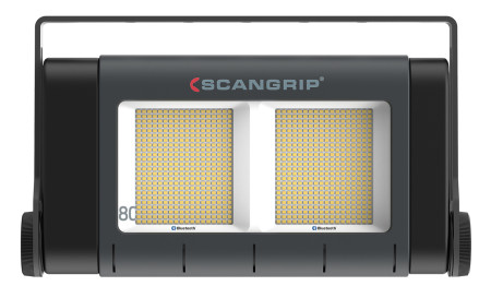 Baustellenstrahler SCANGRIP dimmbar und per App steuerbar Site Light 80