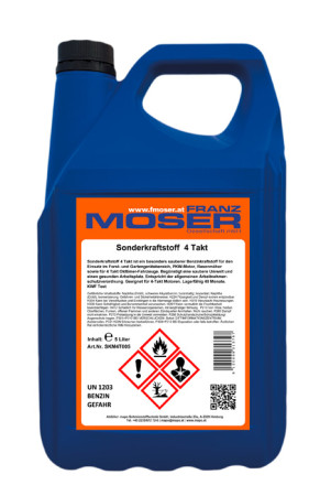 Sonderkraftstoff MOSER 4 Takt 
