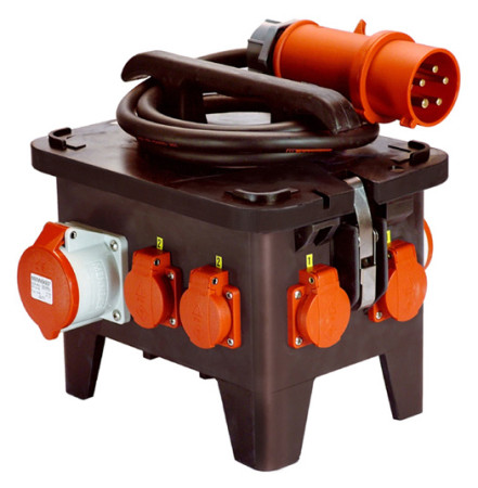 Stromverteiler Vollgummi STROM2 IP 44 