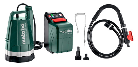 Akku-Tauch- und Regenfasspumpe METABO 18 V 