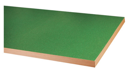 Arbeitsplatte für Werkbänke im Baukastensystem, ölbeständig 