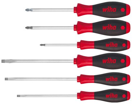 Schraubendreher-Set | Schlitz, Pozidrive| 6-tlg. WIHA 