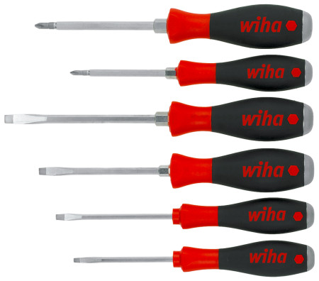 Schraubendreher-Set Schlagkappe | Schlitz, PH | 6-tlg. WIHA 