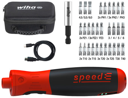 Akku-Schraubendreher mit Bitset WIHA 