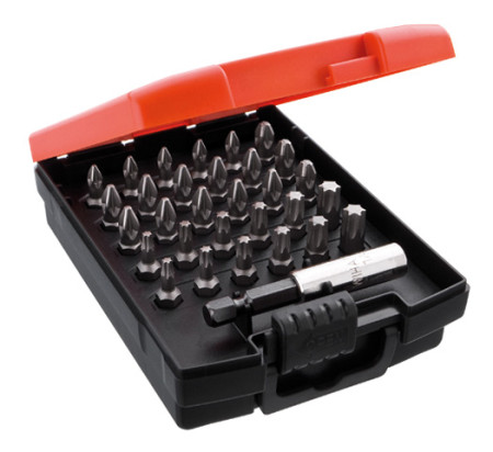 Bits-Kassette WIHA 32-tlg., Pozidrive & Torx 